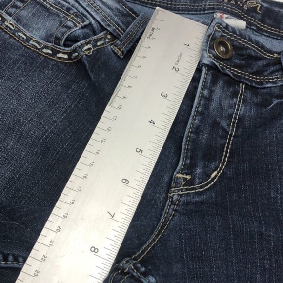 RARE RETRO SILVER JULIA BOOTCUT JEANS JEANS 29x34 - Picture 10 of 11